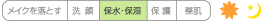 保湿(朝&夜)